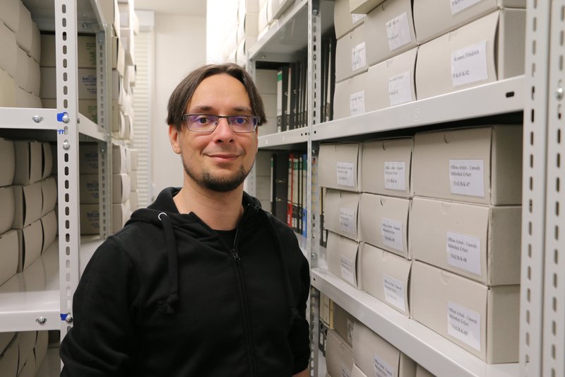 Bundesfreiwilligendienstleistender Christopher Straub